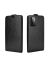 Brodef Flip вертикальный эко кожаный чехол книжка Samsung Galaxy A72 черный