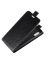 Brodef Flip вертикальный эко кожаный чехол книжка Samsung Galaxy M01 черный