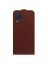 Brodef Flip вертикальный эко кожаный чехол книжка Samsung Galaxy M32 Коричневый