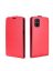 Brodef Flip вертикальный эко кожаный чехол книжка Samsung Galaxy M51 красный