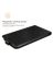 Brodef Flip вертикальный эко кожаный чехол книжка Samsung Galaxy S22 Черный