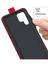Brodef Flip вертикальный эко кожаный чехол книжка Samsung Galaxy S22 ultra Красный