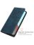 Brodef Wish вертикальный эко кожаный чехол книжка Xiaomi Mi 11 Lite Синий