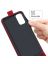 Brodef Flip вертикальный эко кожаный чехол книжка Xiaomi Poco F3 Красный