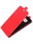 Brodef Flip вертикальный эко кожаный чехол книжка Xiaomi Poco X3 NFC красный
