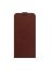 Brodef Flip вертикальный эко кожаный чехол книжка Xiaomi Redmi 10 / 10 Prime Коричневый
