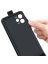 Brodef Flip вертикальный эко кожаный чехол книжка Xiaomi Redmi 12	 Черный