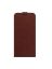 Brodef Flip вертикальный эко кожаный чехол книжка Xiaomi Redmi Note 10T / Poco M3 Pro Коричневый