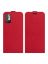 Brodef Flip вертикальный эко кожаный чехол книжка Xiaomi Redmi Note 10T / Poco M3 Pro Красный