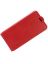Brodef Flip вертикальный эко кожаный чехол книжка Xiaomi Redmi Note 4X красный
