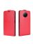Brodef Flip вертикальный эко кожаный чехол книжка Xiaomi Redmi Note 9T Красный
