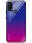 Brodef Gradation стеклянный чехол для Gradation Градиентный чехол из стекла и силиконового бампера для Samsung Galaxy M30s / Galaxy M21 фиолетовый