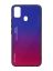 Brodef Gradation стеклянный чехол для Gradation Градиентный чехол из стекла и силиконового бампера для Samsung Galaxy M30s / Galaxy M21 фиолетовый