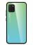 Brodef Gradation стеклянный чехол для Gradation Градиентный чехол из стекла и силиконового бампера для Samsung Galaxy Note 10 Lite бирюзовый