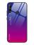 Brodef Gradation стеклянный чехол для Huawei Y6p фиолетовый