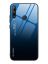 Brodef Gradation стеклянный чехол для Huawei Y6p синий