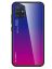 Brodef Gradation стеклянный чехол для OPPO A52 / Oppo A72 фиолетовый