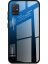 Brodef Gradation стеклянный чехол для OPPO A52 / Oppo A72 синий
