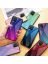 Brodef Gradation стеклянный чехол для Realme 8 Pro / Realme 8 Фиолетовый