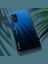 Brodef Gradation стеклянный чехол для Samsung Galaxy A71 синий