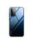 Brodef Gradation стеклянный чехол для Samsung Galaxy M52 Синий