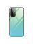 Brodef Gradation стеклянный чехол для Samsung Galaxy M52 Зеленый