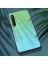 Brodef Gradation стеклянный чехол для Xiaomi Mi Note 10 lite бирюзовый