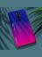 Brodef Gradation стеклянный чехол для Xiaomi Redmi 9 фиолетовый