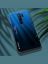 Brodef Gradation стеклянный чехол для Xiaomi Redmi 9 синий