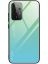 Brodef Gradation стеклянный чехол для Samsung Galaxy A32 Бирюзовый