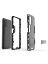 Brodef IRON Противоударный с подставкой чехол для Huawei Honor View 30 Черный