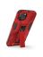 Brodef SONIC Противоударный с подставкой чехол для iPhone 13 Красный
