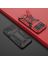 Brodef Chariot Противоударный с подставкой чехол для Realme 8 Pro / Realme 8 Красный