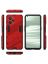 Punk противоударный чехол с подставкой для Realme 9 Pro Plus / Realme 9 Pro+ Красный