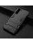 Brodef IRON Противоударный с подставкой чехол для Samsung Galaxy S21 Черный