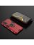 Brodef Ring Противоударный с подставкой чехол для Xiaomi Poco M3 Красный