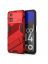 Punk противоударный чехол с подставкой для Xiaomi Poco M4 Pro 4G Красный