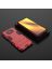 Brodef IRON Противоударный с подставкой чехол для Xiaomi Poco X3 NFC Красный