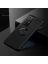 Brodef Revolve Силиконовый чехол с кольцом для Huawei P40 Pro Черный