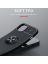 Brodef Revolve Силиконовый чехол с кольцом для iPhone 13 mini Черный