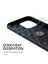 Brodef Revolve Силиконовый чехол с кольцом для iPhone 13 Pro Черный