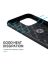Brodef Revolve Силиконовый чехол с кольцом для iPhone 13 Pro Max Черный