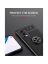 Brodef Revolve Силиконовый чехол с кольцом для OnePlus Nord 2 5G Черный