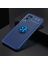 Brodef Revolve Силиконовый чехол с кольцом для Oppo A54 Синий