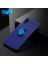 Brodef Revolve Силиконовый чехол с кольцом для Samsung Galaxy A01 Core синий