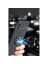 Brodef Revolve Силиконовый чехол с кольцом для Samsung Galaxy A02 Черный