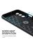 Brodef Revolve Силиконовый чехол с кольцом для Samsung Galaxy A15 5G Черный