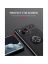 Brodef Revolve Силиконовый чехол с кольцом для Xiaomi Mi 11 Черный