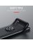 Brodef Revolve Силиконовый чехол с кольцом для Xiaomi Poco M3 Черный