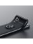 Brodef Revolve Силиконовый чехол с кольцом для Xiaomi Redmi Note 10 Черный